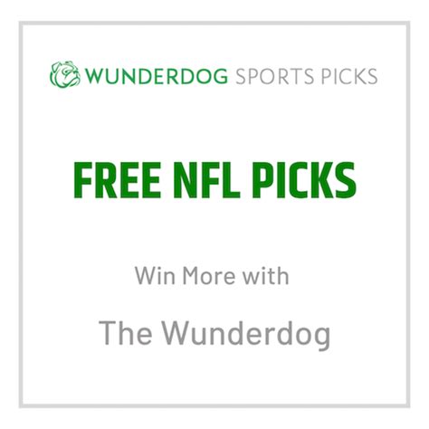 wunderdog picks|wunderdog free nfl picks.